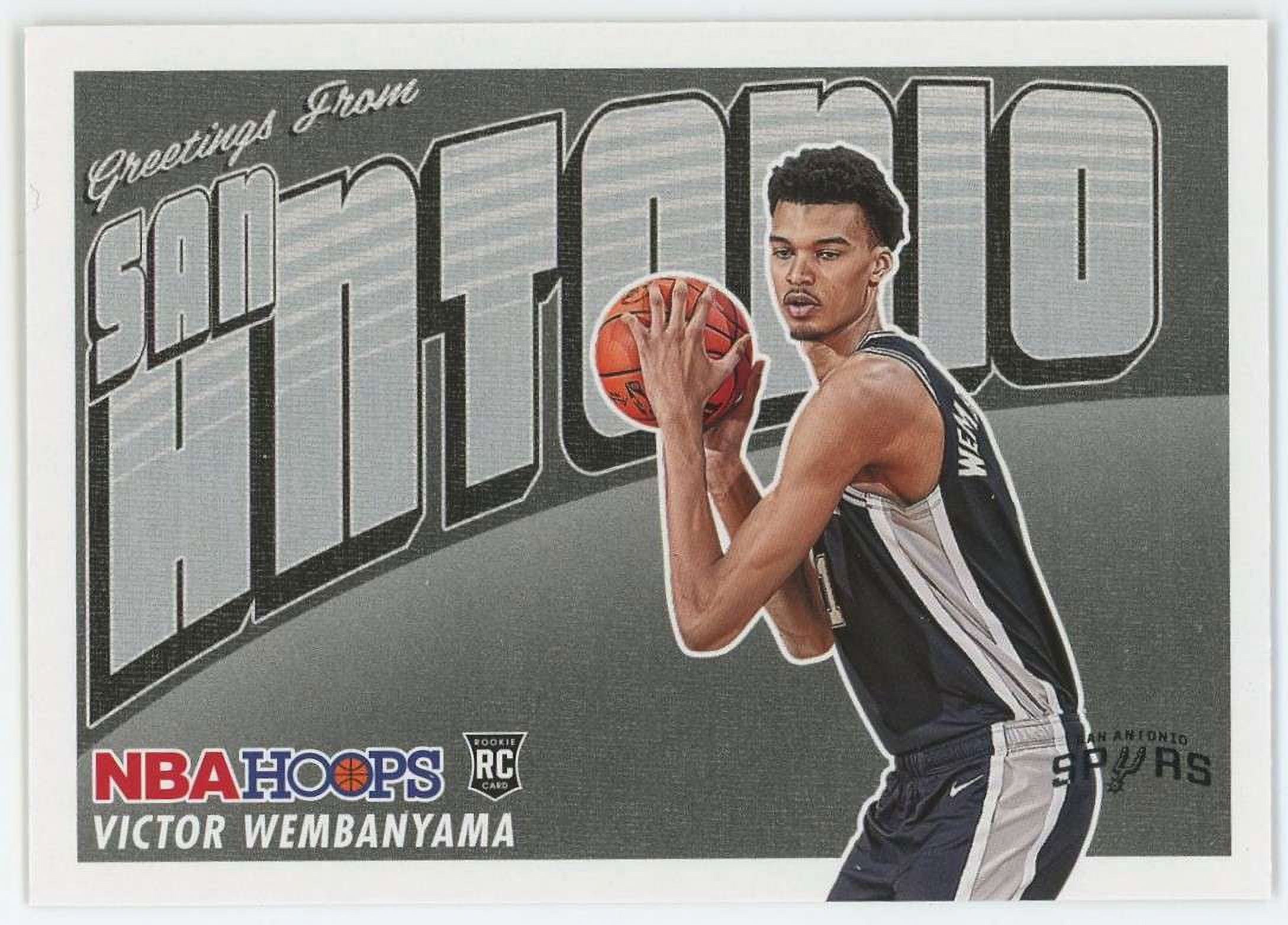 NBA 2023-24 Panini Hoops Rookie Greetings Victor Wembanyama NBA 2023-24 Panini Hoops Rookie Greetings Victor Wembanyama