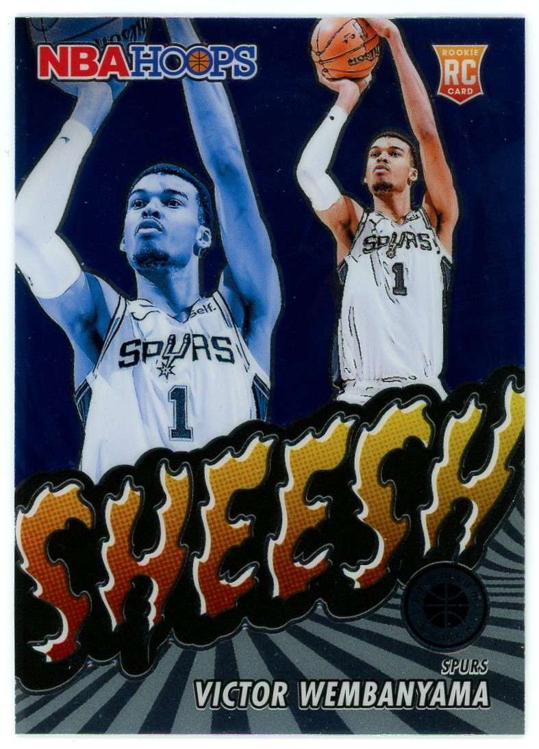 その他 2023-24 PANINI NBA HOOPS Wembanyama SSP 2023 NBA Hoops Premium Stock Victor Wembanyama RC HIPNOTIZED