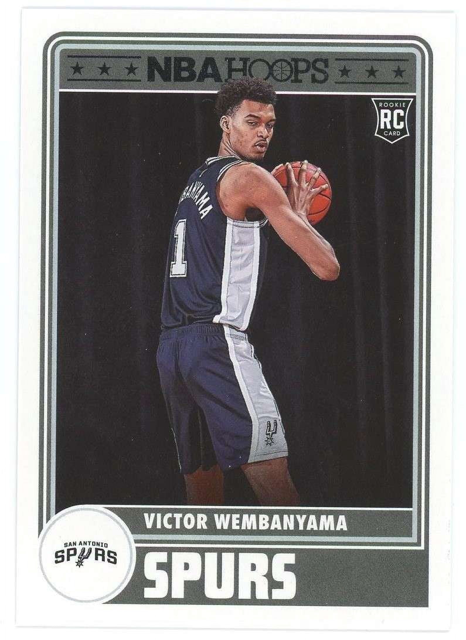 その他 2023-24 PANINI NBA HOOPS Wembanyama SSP NBA 2023-24 Panini Hoops Victor Wembanyama #298 (Rookie) - Walmart.com