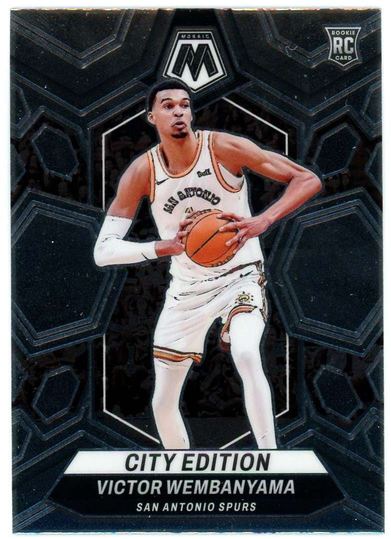 NBA 2023-24 Panini Mosaic City Edition Victor Wembanyama #282 