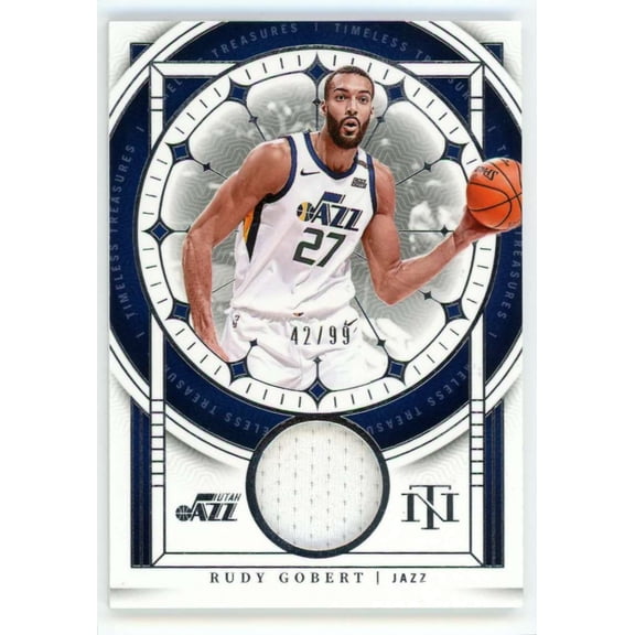 NBA 2023-24 Panini National Treasures Basketball 42/99 Rudy Gobert TM-GOB [Relic]