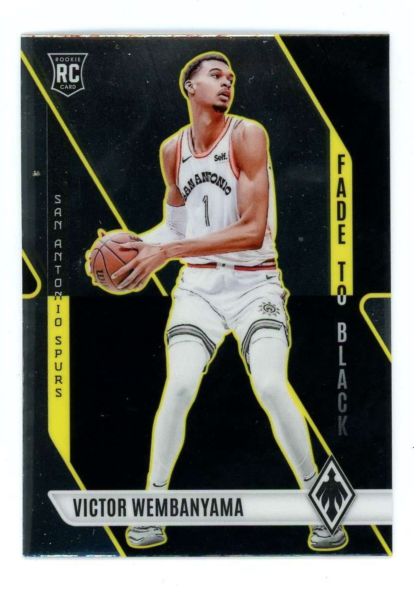 Panini 23-24 Panini Mosaic Blue/Black Victor Wembanyama rookie card