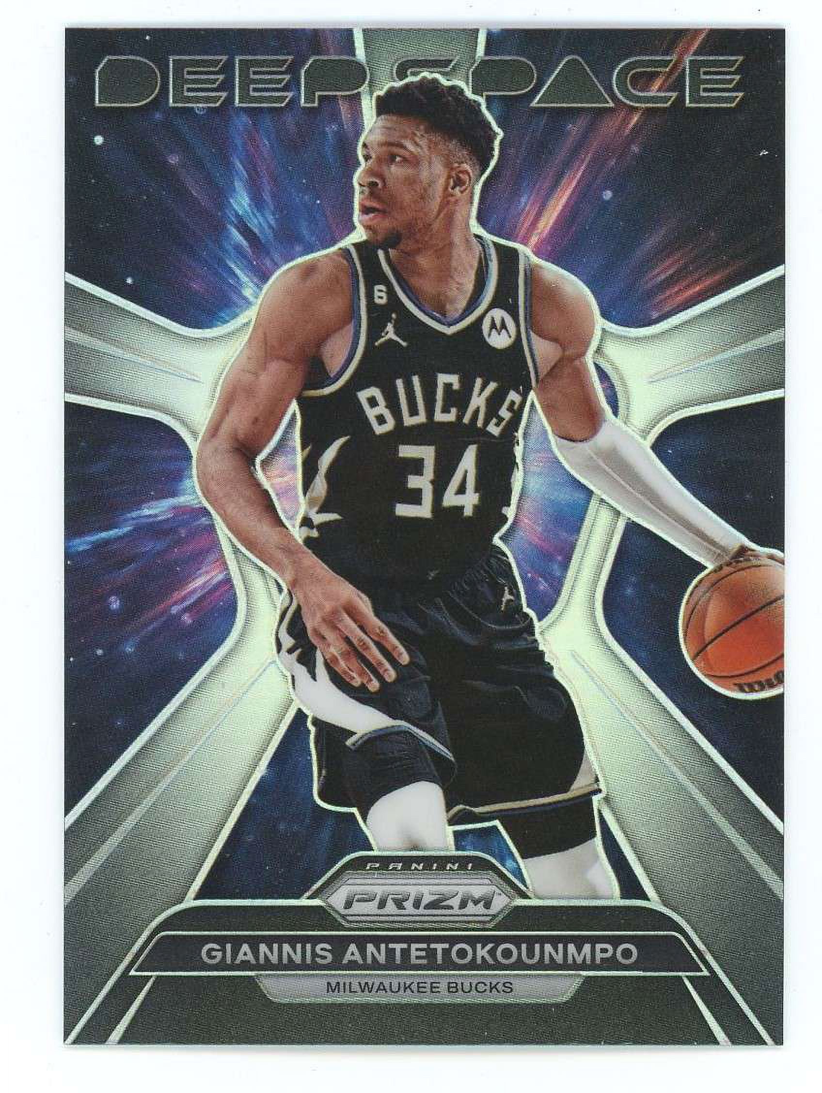 NBA 2023-24 Panini Prizm Silver Deep Space Giannis