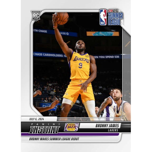 NBA 2024-25 Instant Summer League Basketball    Bronny James #1 (Rookie)