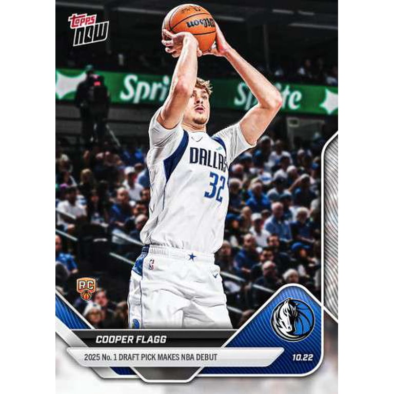 NBA 2025-26 NOW Basketball Cooper Flagg #6 [Rookie] - Walmart.com