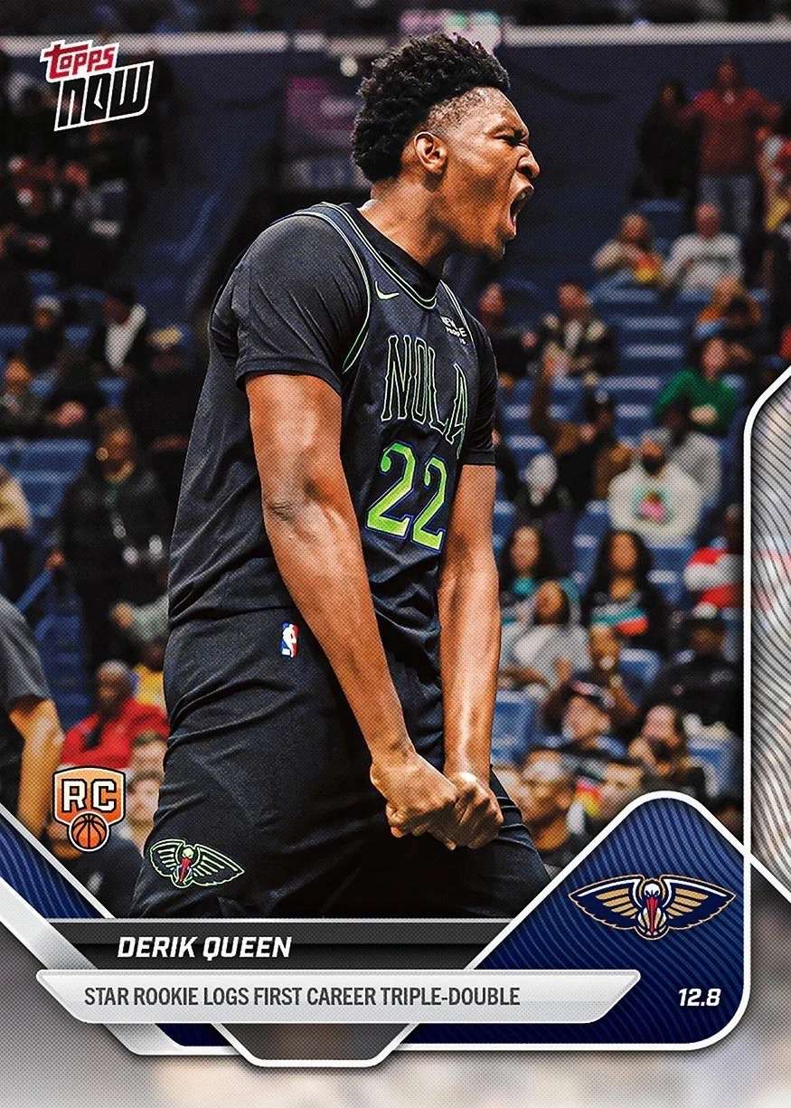 NBA 2025-26 NOW Basketball Derik Queen #79 [Rookie] - Walmart.com