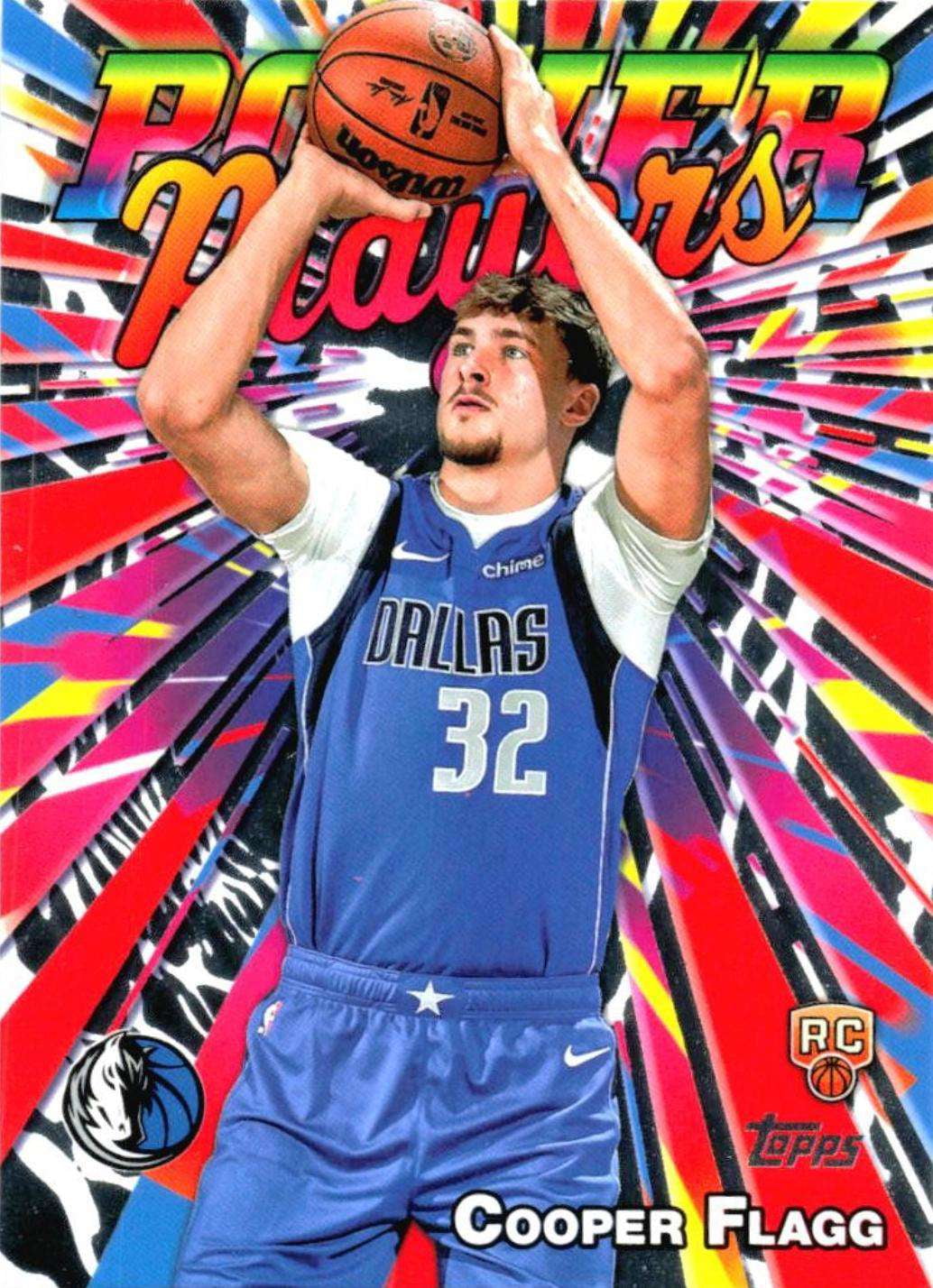 NBA 2025-26 Topps Basketball Power Players Cooper Flagg PP-16