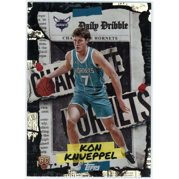 NBA 2025-26 Topps Basketball The Daily Dribble Kon Knueppel DD-34 [Rookie]
