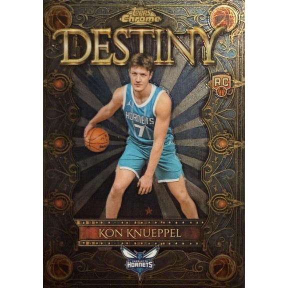 NBA 2025-26 Topps Chrome Basketball Destiny Kon Knueppel D-4 [Rookie]