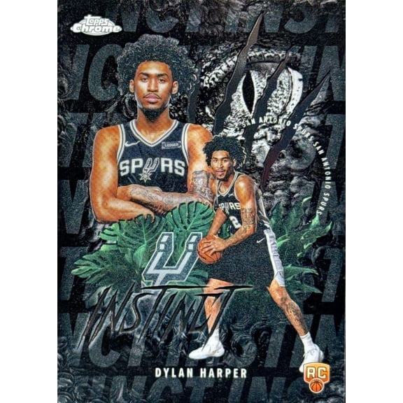 NBA 2025-26 Topps Chrome Basketball Instinct Dylan Harper INS-12 [Rookie]