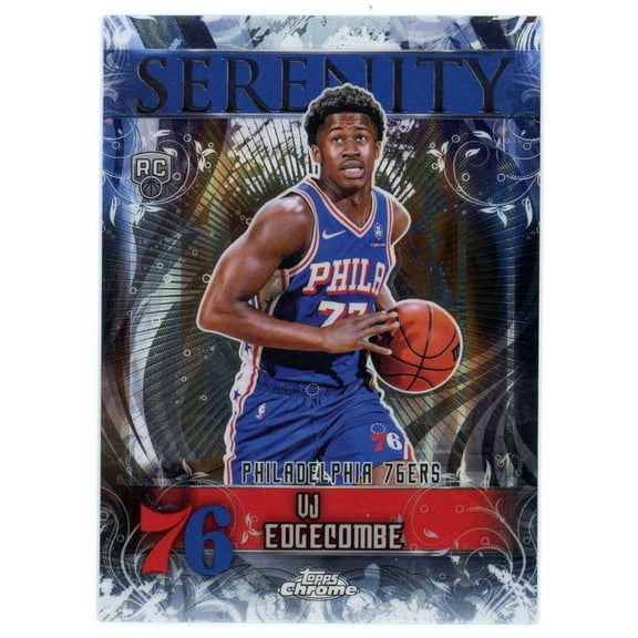 NBA 2025-26 Topps Chrome Basketball Serenity VJ Edgecombe SY-13 [Rookie]