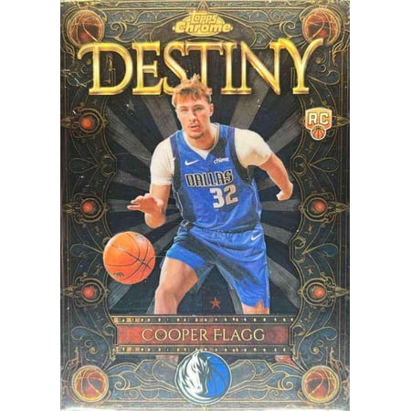 NBA 2025-26 Topps Chrome Destiny Cooper Flagg D-1 [Rookie]