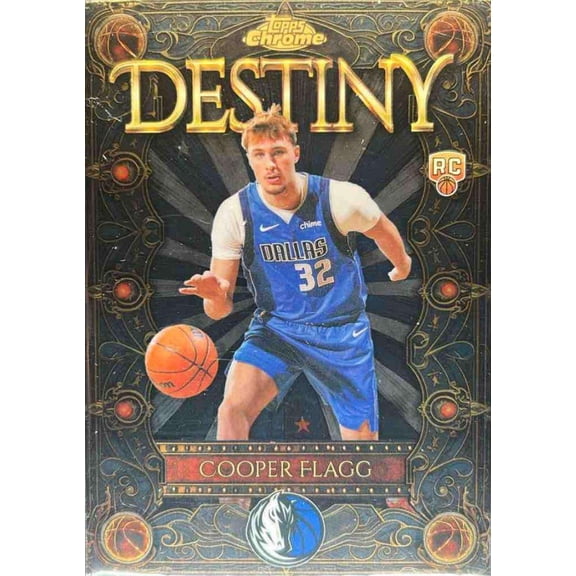 NBA 2025-26 Topps Chrome Destiny Cooper Flagg D-1 [Rookie]