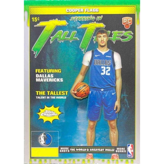 NBA 2025-26 Topps Chrome Tall Tales Cooper Flagg TT-16 [Rookie]