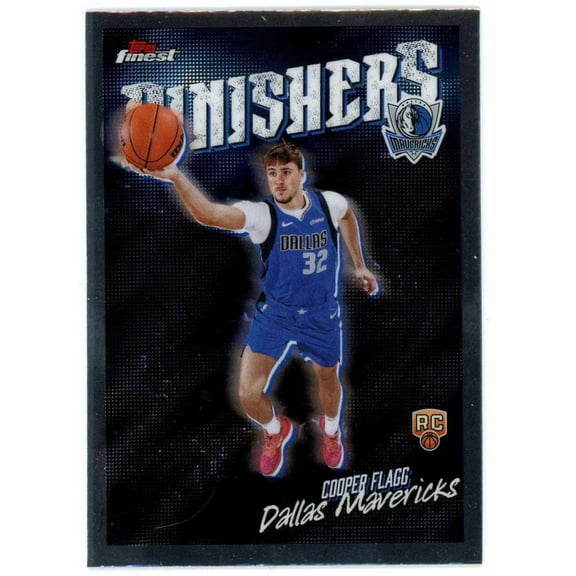 NBA 2025-26 Topps Finest Basketball Finishers Cooper Flagg FI-8 [Rookie]