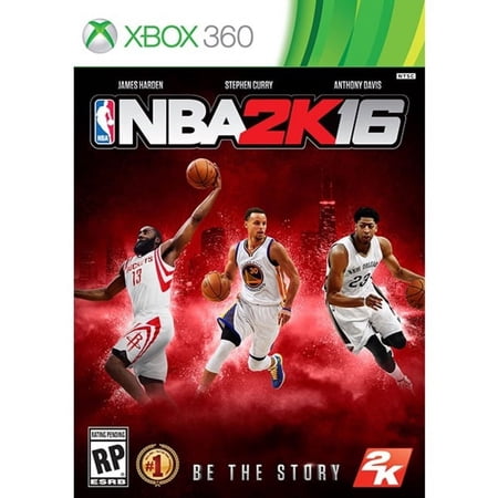 NBA 2K16 Video Game by Electronic Arts for Xbox 360, Physical Format, Sports Game, 4 Offline Players