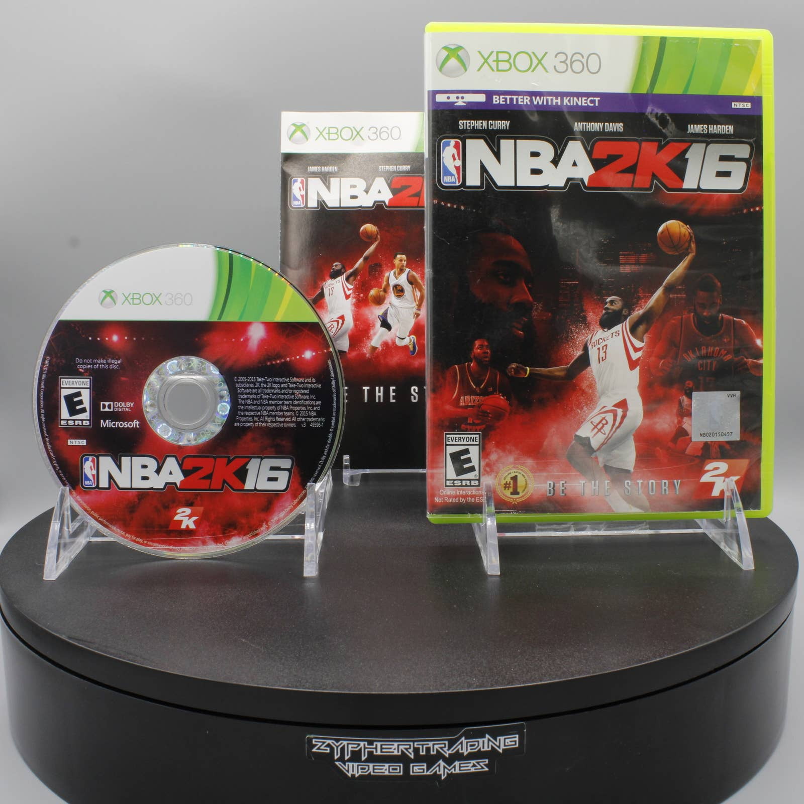 NBA 2K16 for factory Xbox 360 WATA 8.5 A+