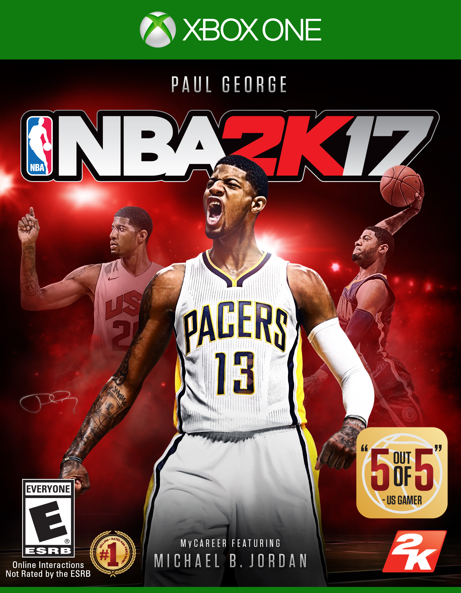 NBA 2K17, 2K, Xbox One, 710425497926 - image 1 of 11