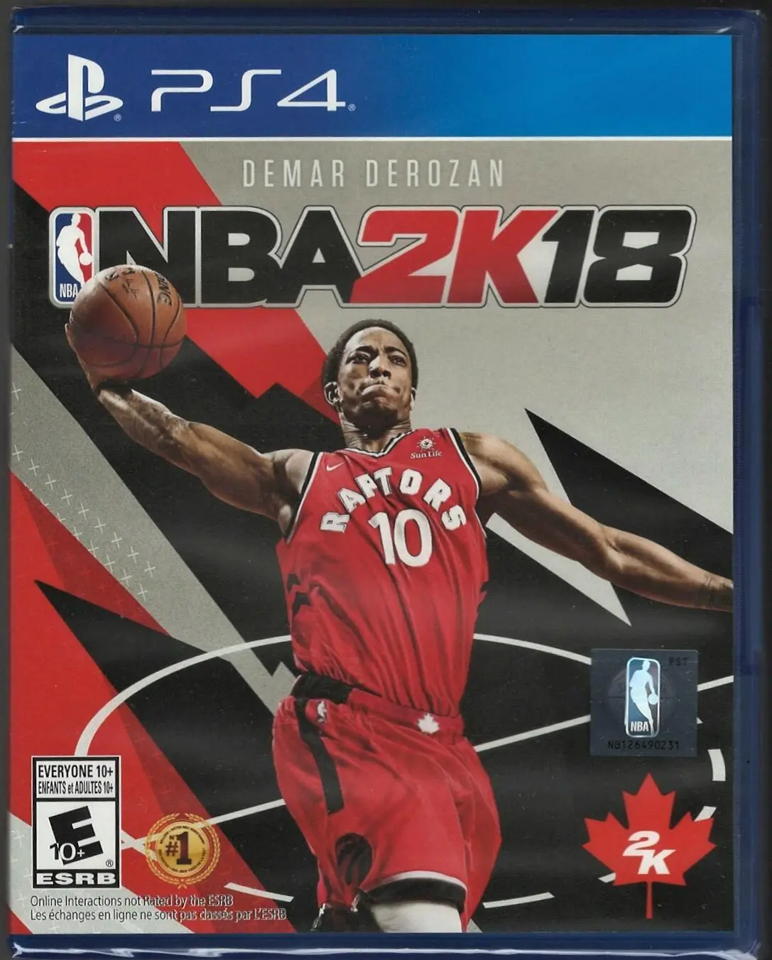 NBA 2K18 PS4 (Brand New Factory Sealed US Version) playstation_4