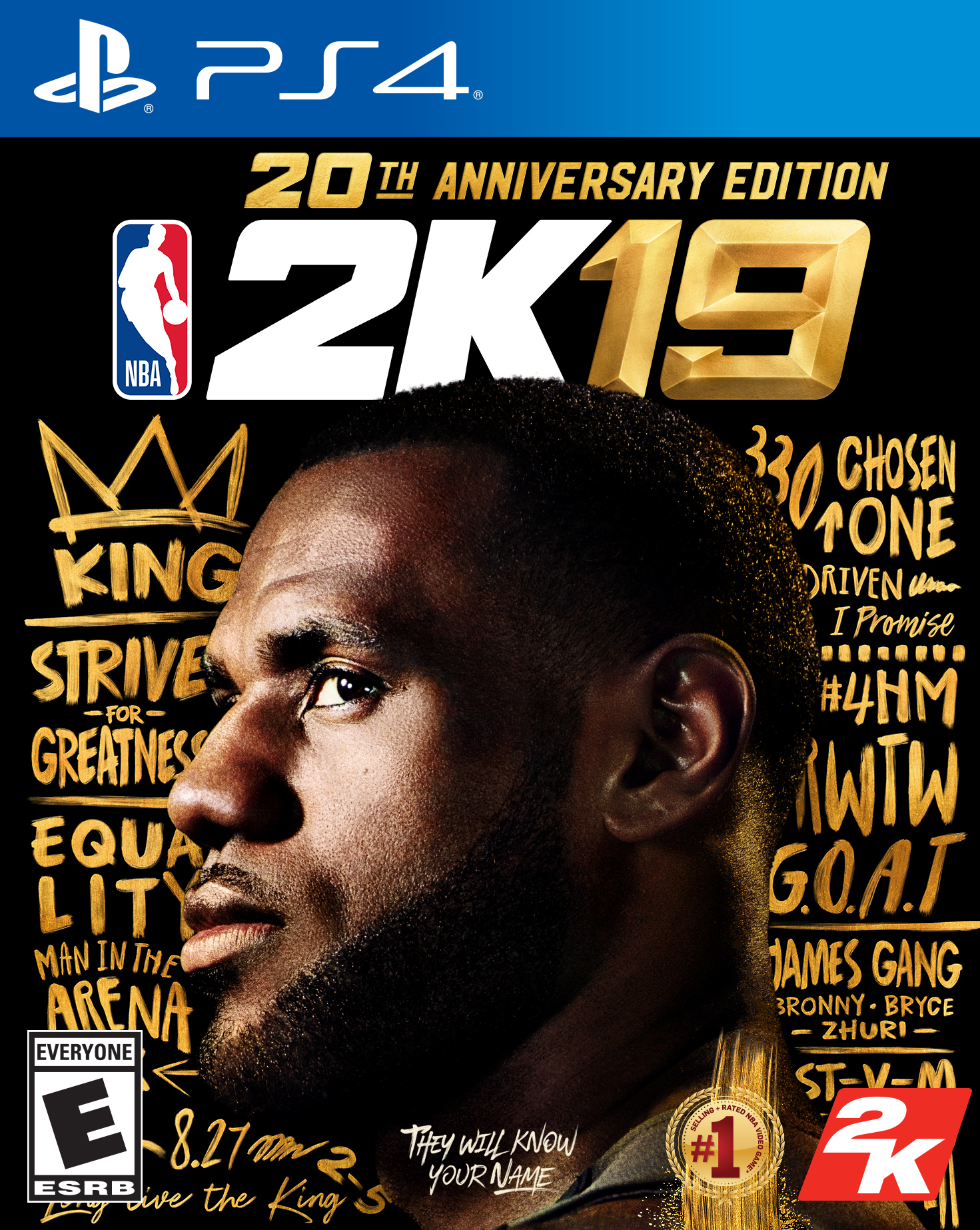 NBA 2K19 20th Anniversary Edition, 2K, PlayStation 4, 710425570612 - image 1 of 6