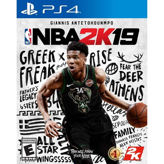 Pre-Owned NBA 2K19, 2K, PlayStation 4, Sandbox Sports Game, Parental Controls, 4 Offline Players
