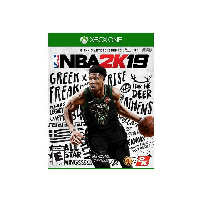 2K NBA 2K19 Xbox One Game Immersive Basketball Gameplay 710425590504 Walmart