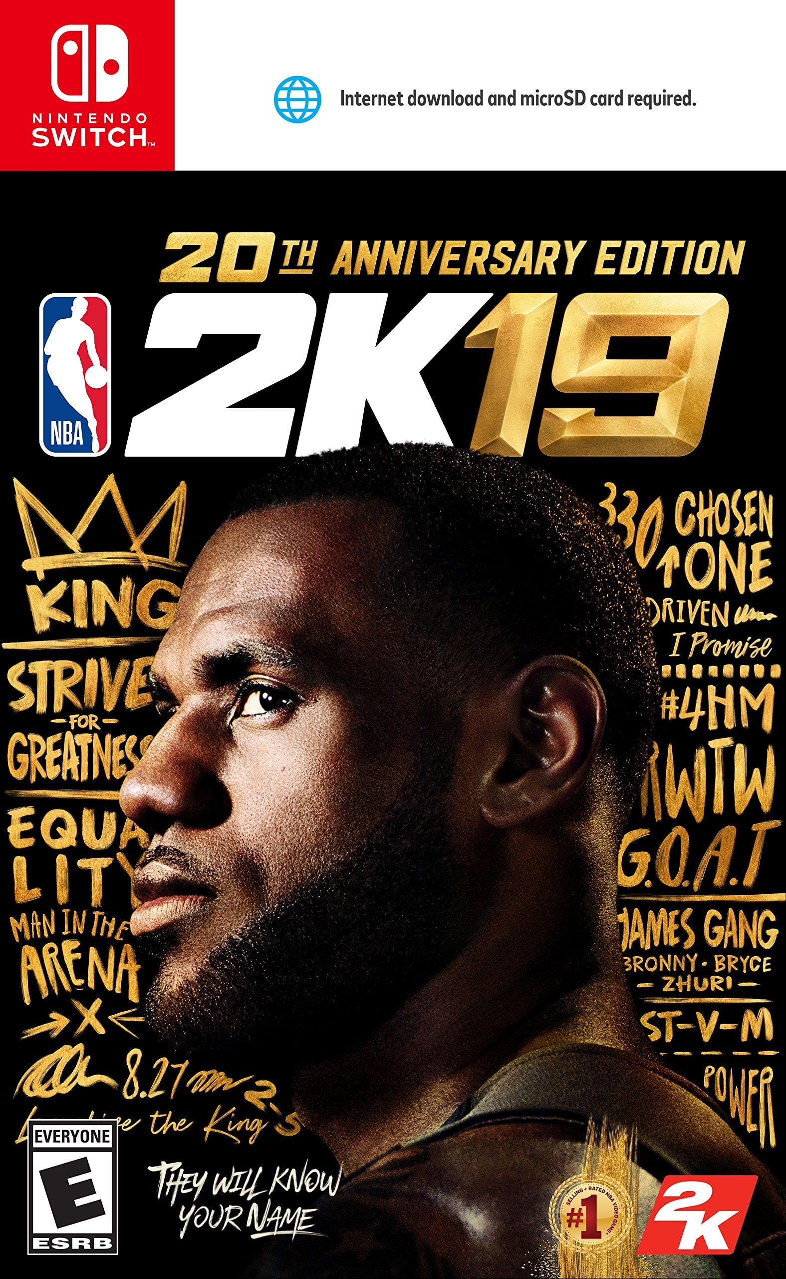 Nintendo Switch NBA 2K19 Nintendo Switch NBA-2K19-Anniversary-Edition-