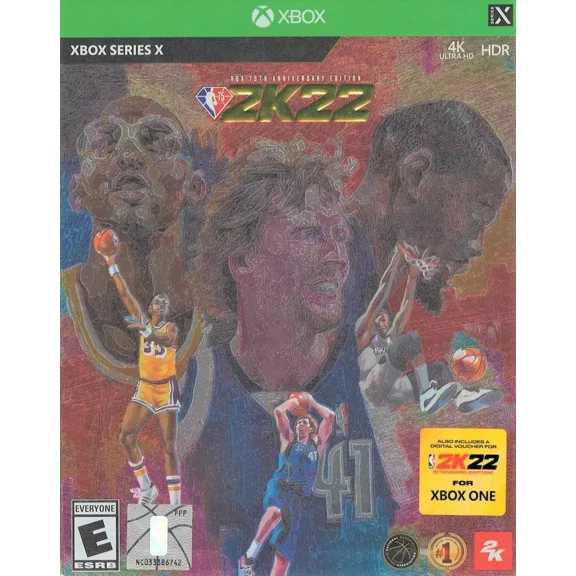 NBA 2K22 75th Anniversary Edition XSX (Brand New Factory Sealed ) Xbox
