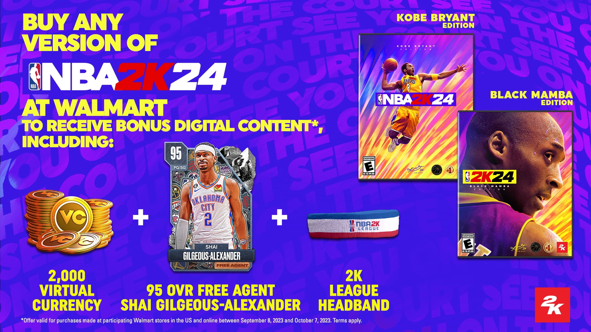 NBA 2K24 Kobe Bryant Edition, Nintendo Switch + Free Bonus Digital