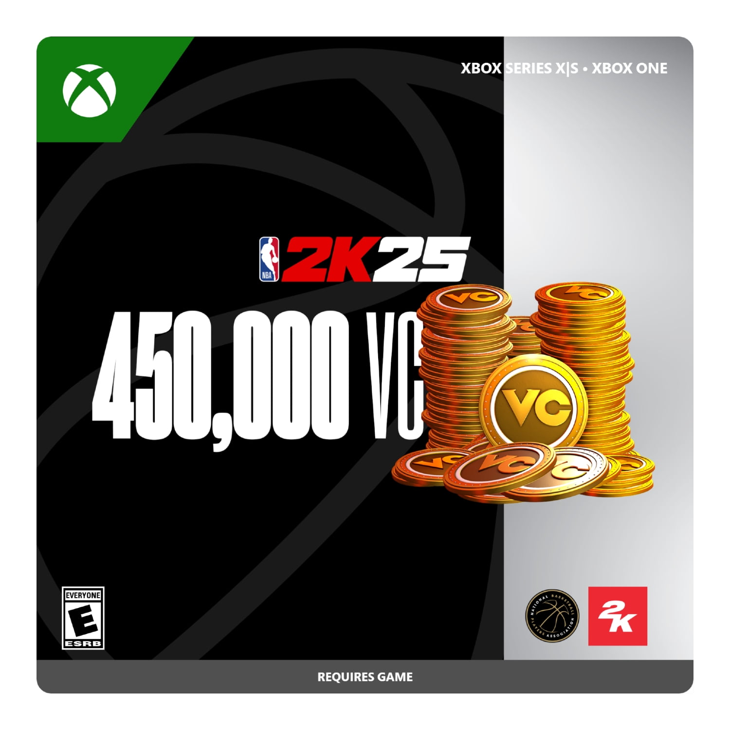 NBA 2K25 450 000 Virtual Currency Pack Xbox One Xbox Series X S Digital Walmart