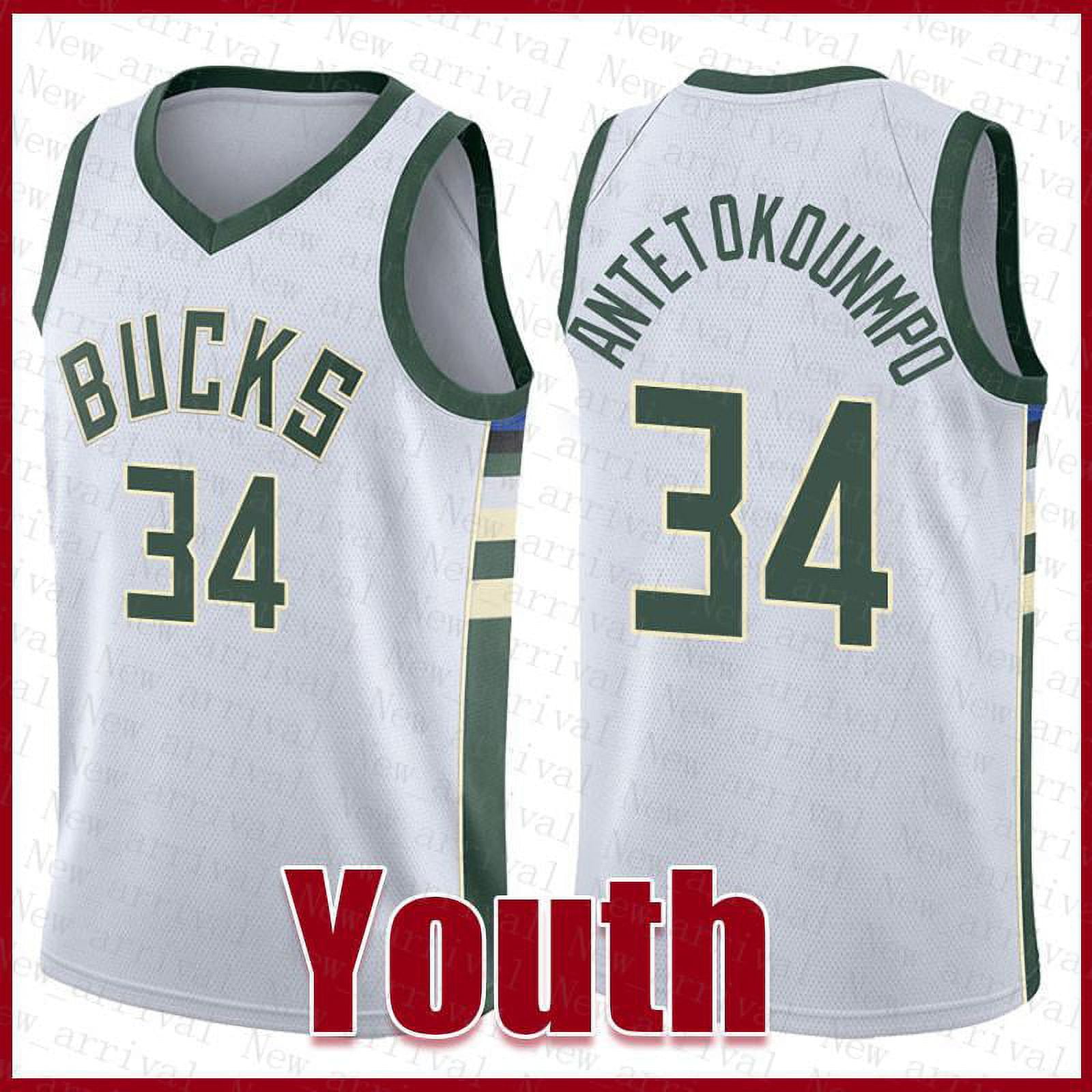 NBA_ 34 Milwaukee''Bucks''Men Giannis Antetokounmpo Basketball
