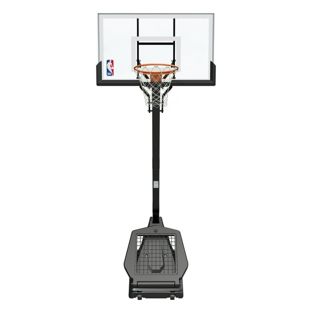 NBA 54" Portable Adjustable Basketball Hoop, ShatterResistant