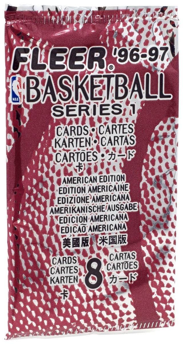 NBA '96-97 Basketball Series 1 Trading Card HOBBY Pack