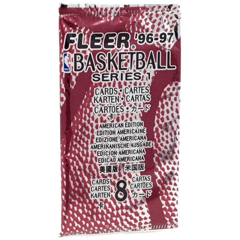 NBA '96-97 Basketball Series 1 Trading Card HOBBY Pack