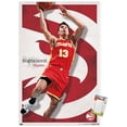 thumbnail image 1 of NBA Atlanta Hawks - Bogdan Bogdanovic 21 Wall Poster, 14.725" x 22.375", 1 of 3
