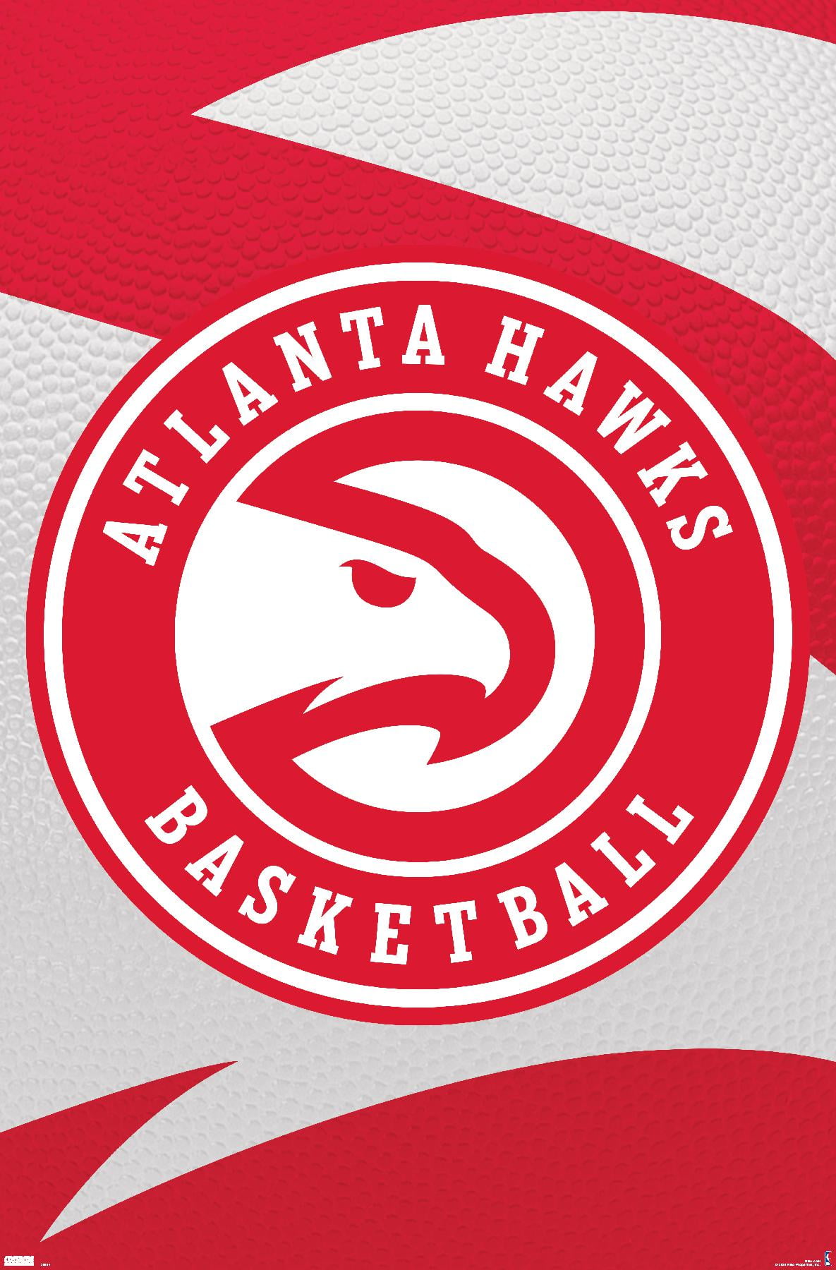 NBA Atlanta Hawks - Logo 20 Wall Poster, 22.375" x 34"