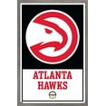 thumbnail image 1 of NBA Atlanta Hawks - Logo 21 Wall Poster, 22.375" x 34", Framed, 1 of 3
