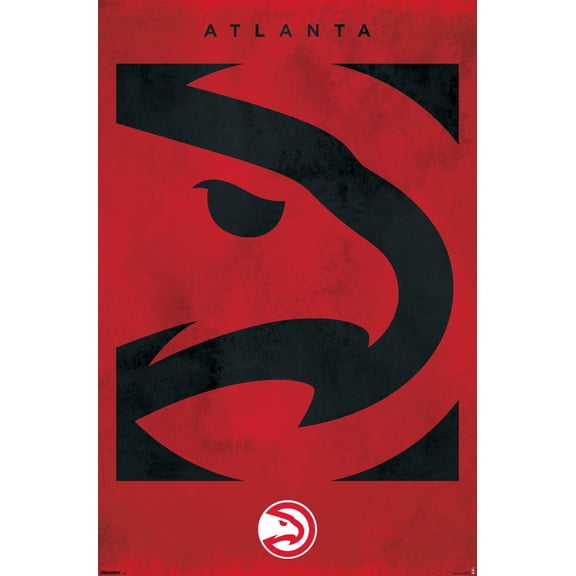 NBA Atlanta Hawks - Logo 25 Wall Poster, 22.375" x 34"