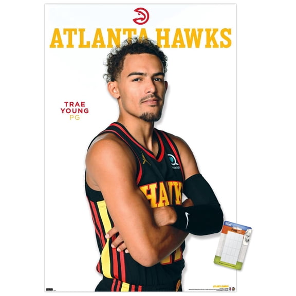 NBA Atlanta Hawks - Trae Young Feature Series 23 Wall Poster, 14.725" x 22.375"