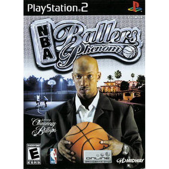 Pre-Owned NBA Ballers Phenom, by Midway, for PlayStation 2, Sports Game, Parental Controls, 2 Offline Players