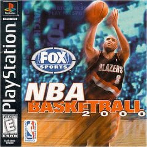 Pre-Owned NBA Basketball 2000 PlayStation Sports Game Physical 4 Offline Players