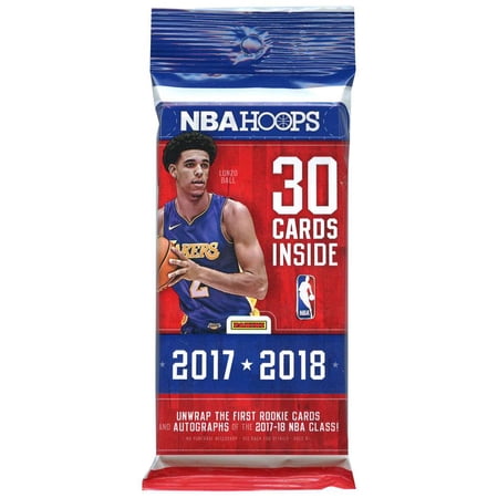 NBA Basketball 2017-18 NBA Hoops Trading Card Fat Pack