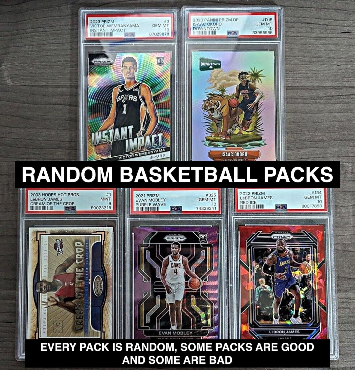 nba cards graded PSA Basketball Card Mystery Pack 2020 Origins Kareem Abdul Generic Basketball PSA Only Graded