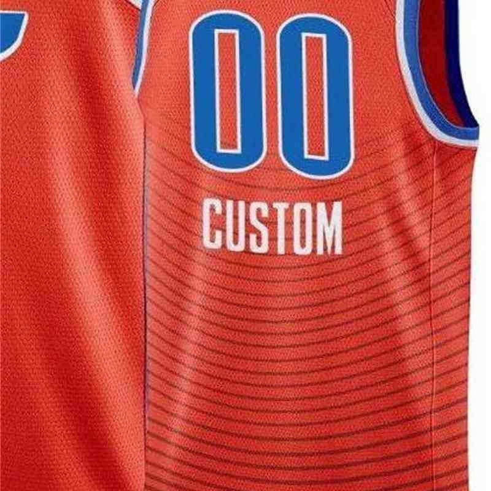 NBA_ Basketball Jerseys 75th 2022 Custom Printed Oklahoma's City's