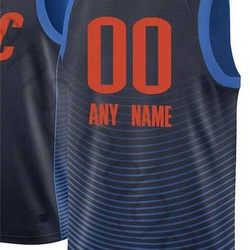 NBA_ Basketball Jerseys 75th 2022 Custom Printed Oklahoma's City's