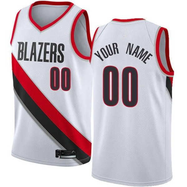 NBA_ Jersey Men Portland Trail''Blazers''Basketball Damian Lillard