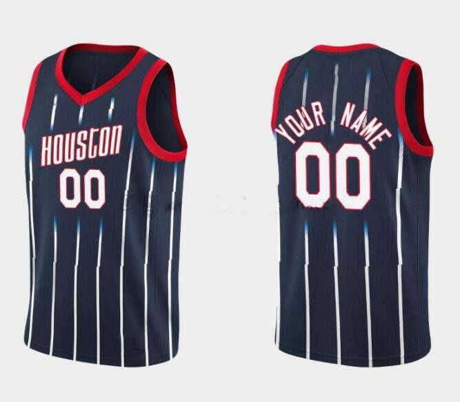 NBA_ Basketball Jerseys 75th Custom Mens Womens Houston''Rockets''Jersey 20  Bruno Fernando 15 Daishen Nix 9 Josh Christopher 3 Kevin Porter Jr.''nba''print  