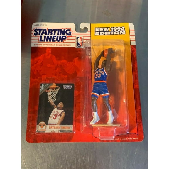 NBA Basketball Patrick Ewing (1994) Starting Lineup Figure - (New York Knicks)