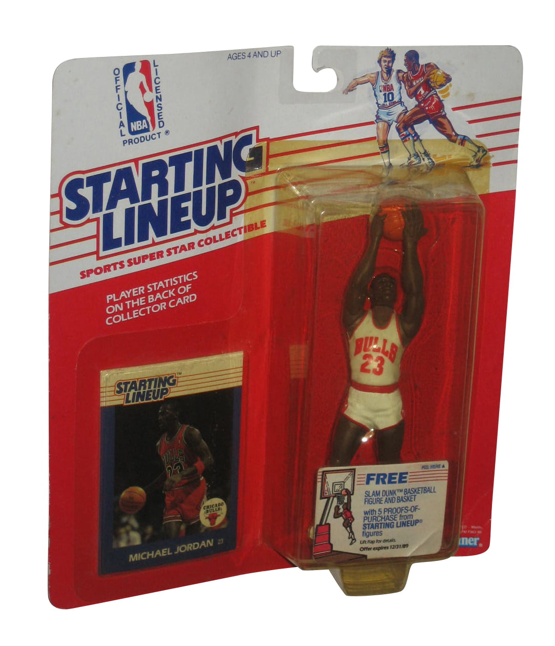 NBA Basketball Starting Lineup (1988) Michael Jordan Kenner Figure