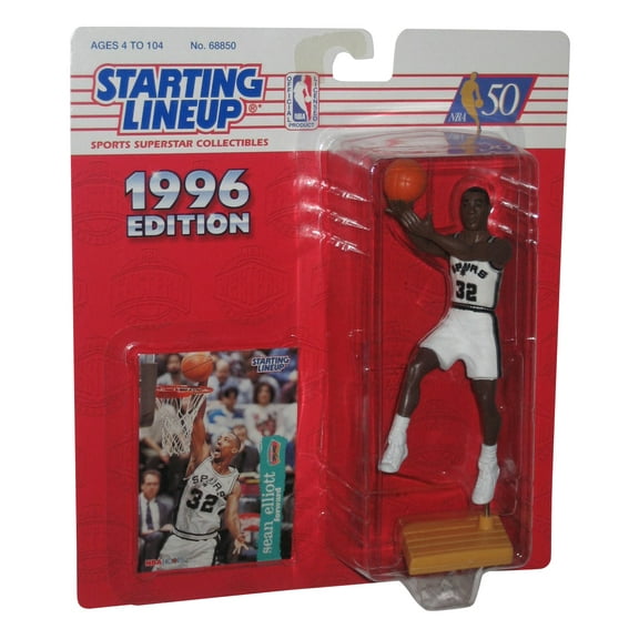 NBA Basketball Starting Lineup (1996) Sean Elliot Kenner Figure